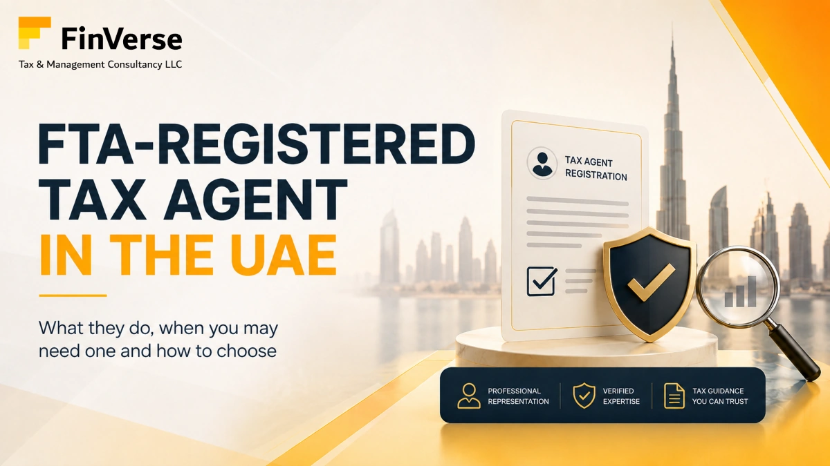 FTA-registered Tax Agent in the UAE